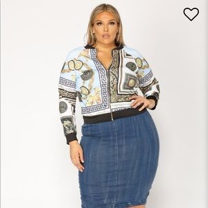 Fashion nova extra extra jacket! Size 2x